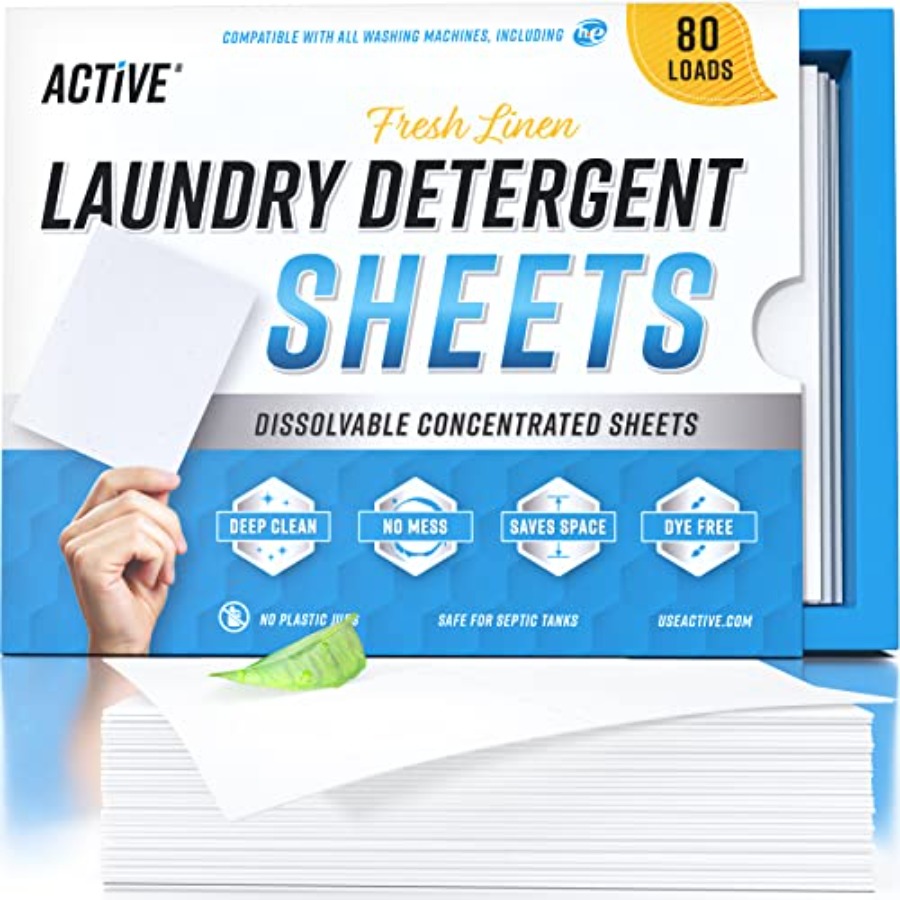 Laundry Strip Eco - Laundry Detergent Sheets Eco Washing Strips
