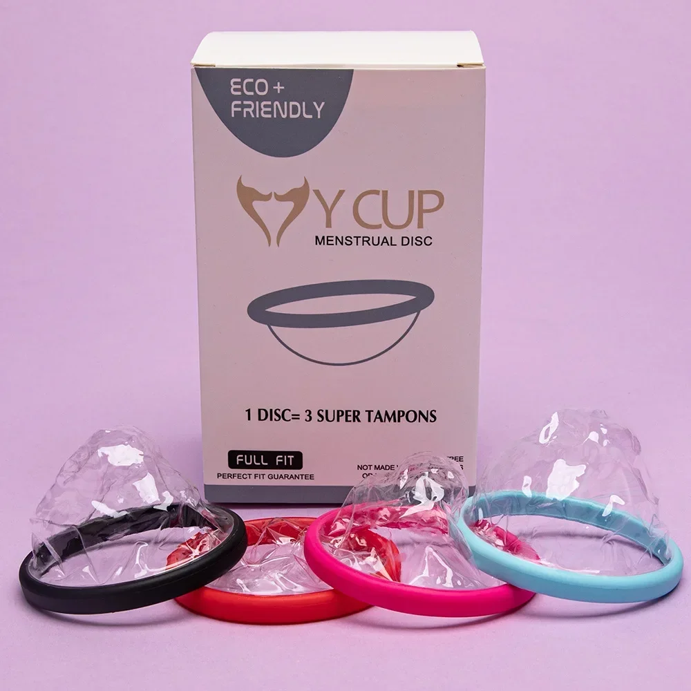 Menstrual Cup Silicone - Silicone Disposable Menstrual Disc Disposable Menstrual