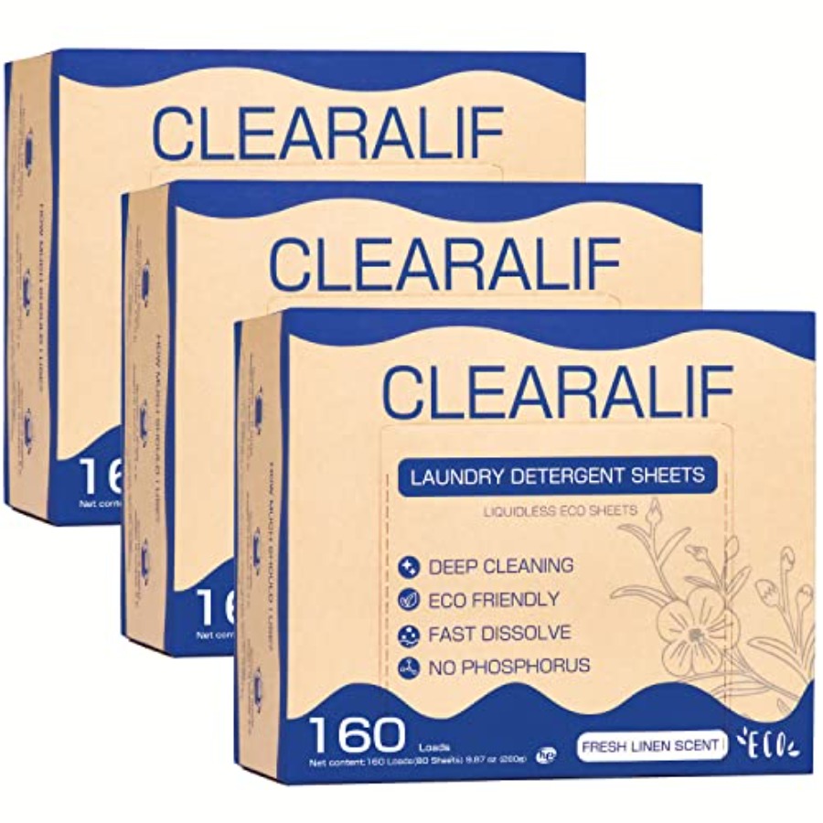 Laundry Strip Eco - CLEARALIF Laundry Detergent Sheets 480 Loads