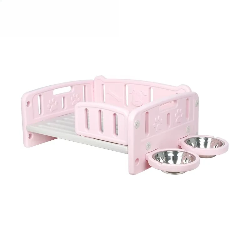 Sustainable Living House - Modern pink pet house with sustainably