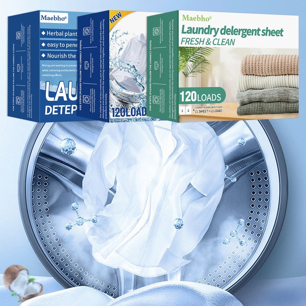 120 Sheets/Pack​​ ​Eco-Friendl - Laundry Strip Eco 리뷰 및 가격