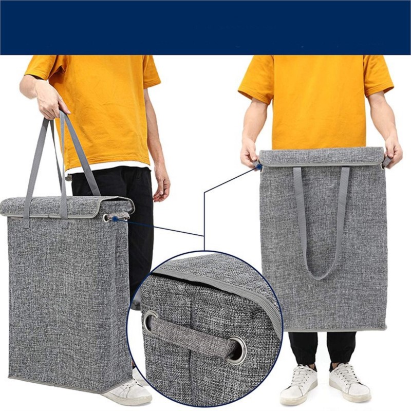 Cotton Linen Laundry Basket Wi - Laundry Strip Eco 리뷰 및 가격