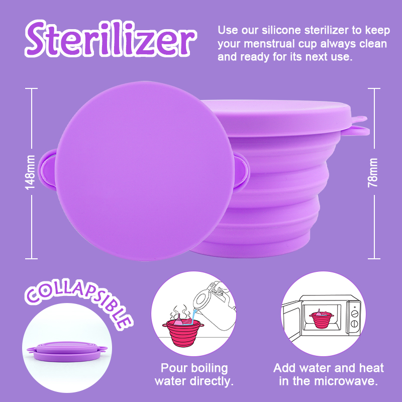 Silicone Menstrual Cup Sterali - Menstrual Cup Silicone 리뷰 및 가격