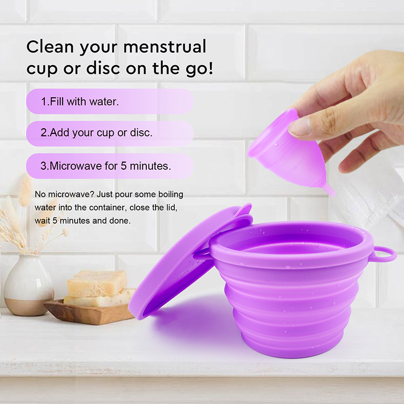 Silicone Menstrual Cup Sterali - Menstrual Cup Silicone 리뷰 및 가격