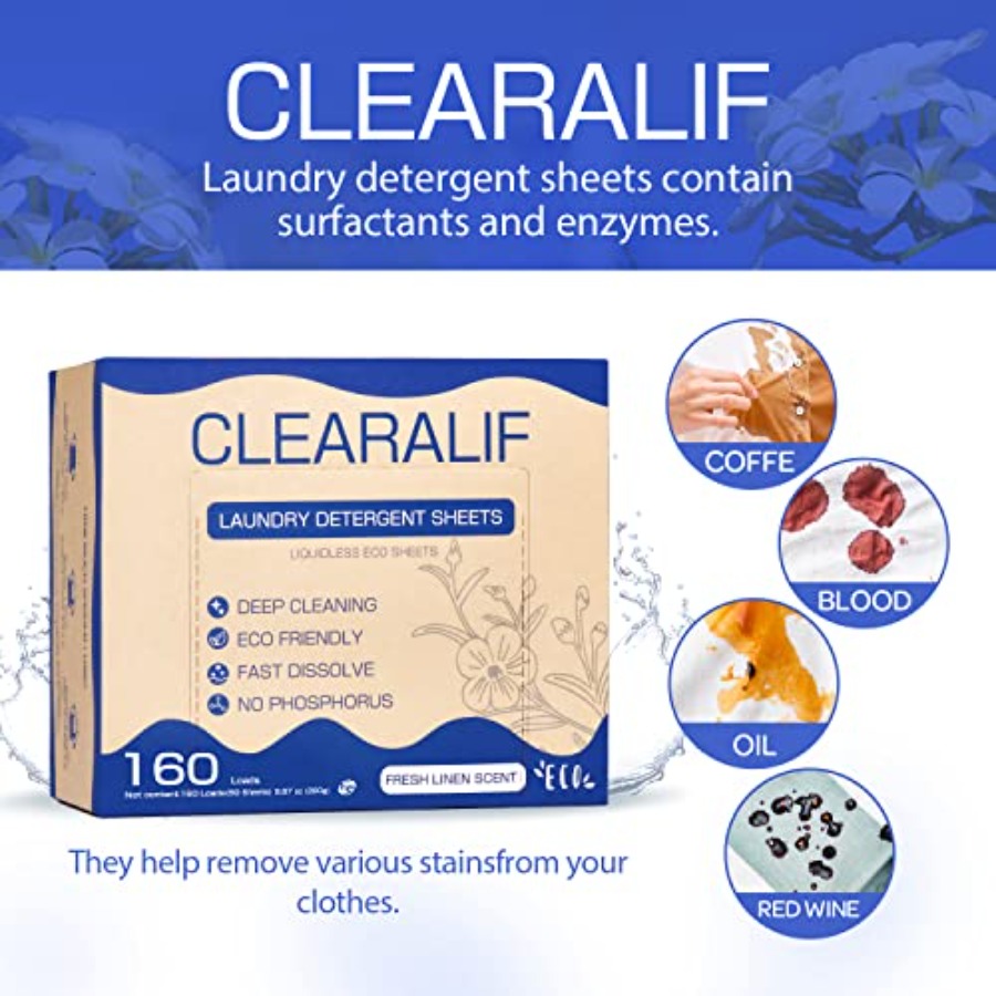 CLEARALIF Laundry Detergent Sh - Laundry Strip Eco 리뷰 및 가격