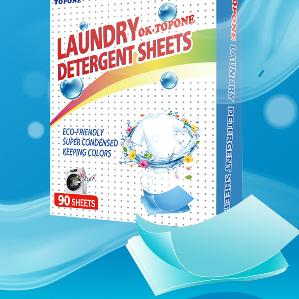 90 pcs Washer Sheets Detergent - Laundry Strip Eco 리뷰 및 가격